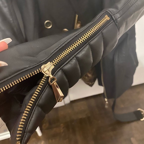 Sam Edelman Leather Jacket - Picture 4 of 5